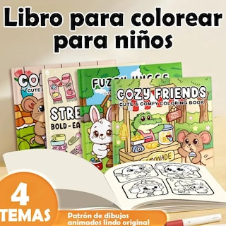 Foto 2 | Set De 4 Libros De Arte Xtellar Para Colorear Y Dibujar: 192 Diseños Únicos Para Despertar Creatividad