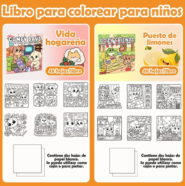 Foto 5 pulgar | Set De 4 Libros De Arte Xtellar Para Colorear Y Dibujar: 192 Diseños Únicos Para Despertar Creatividad