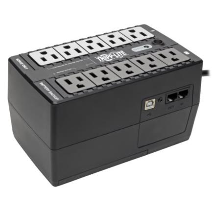 Foto 2 pulgar | Ups Tripp Lite Standby 550va 300w 10 Contactos Nema 5-15r 120v 50hz/60hz Clavija 5-15p