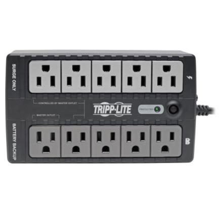 Foto 3 pulgar | Ups Tripp Lite Standby 550va 300w 10 Contactos Nema 5-15r 120v 50hz/60hz Clavija 5-15p