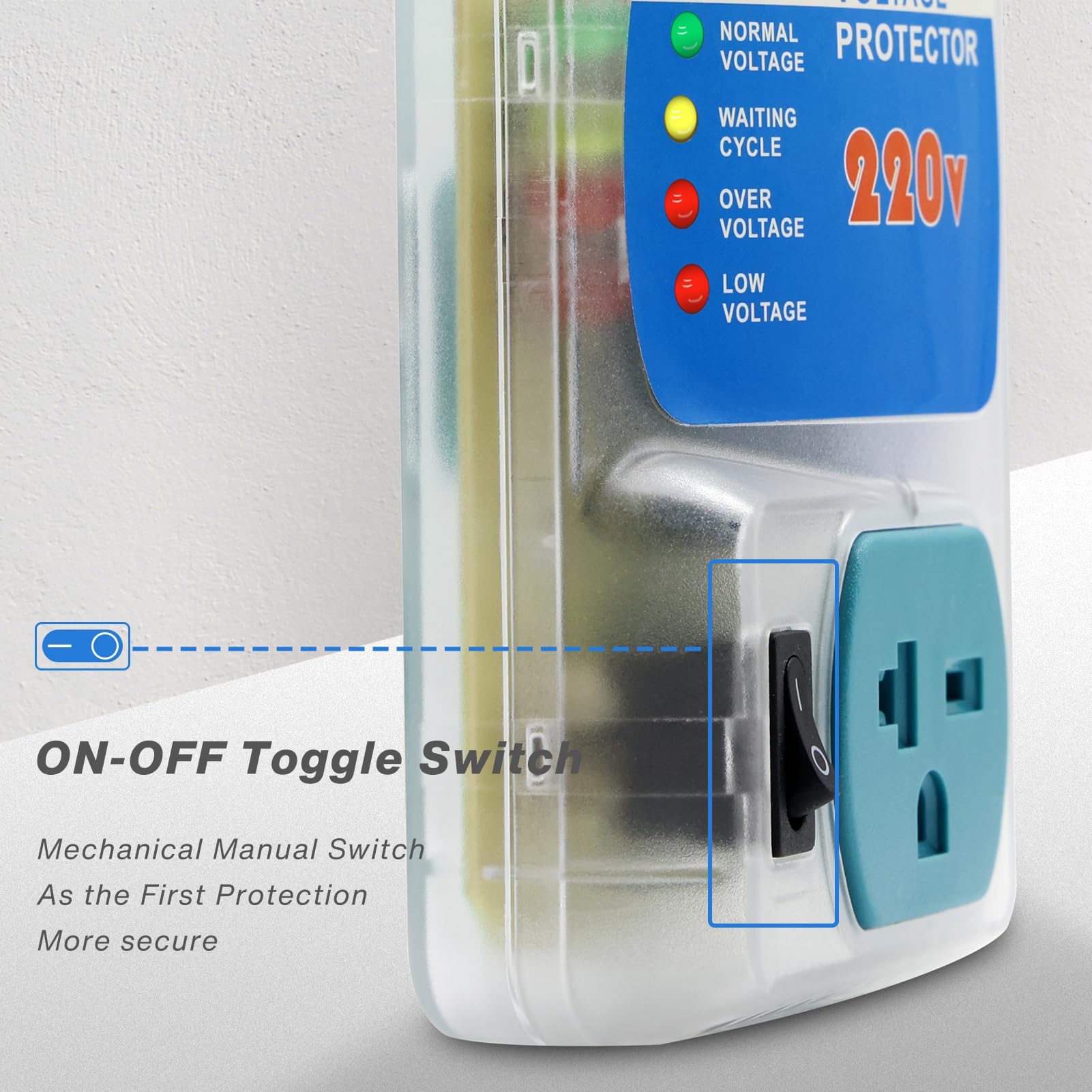 Foto 8 pulgar | Protector Contra Sobretensiones Bseed, Certificado Etl, 220 V, 400 W, Para El Hogar, Paquete De 2 - Venta Internacional.