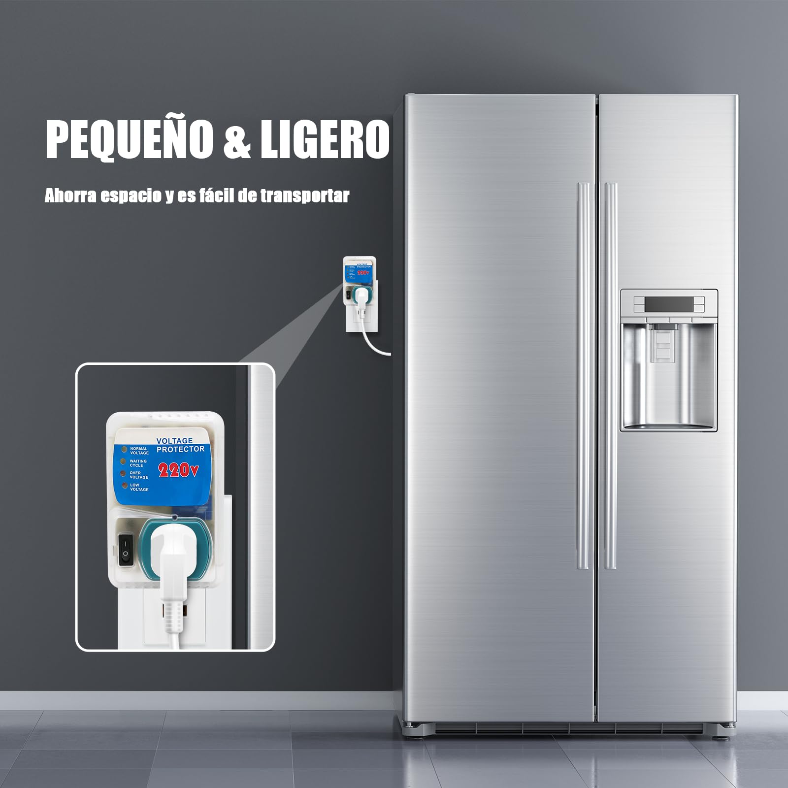 Foto 4 pulgar | Protector Contra Sobretensiones Bseed, Certificado Etl, 220 V, 400 W, Para El Hogar, Paquete De 1 Unidad - Venta