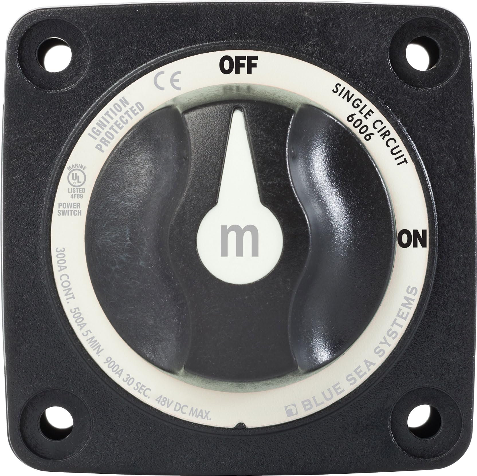 Foto 3 | Interruptor De Batería Blue Sea Systems M-series 6006200 De Encendido/apagado - Venta Internacional.