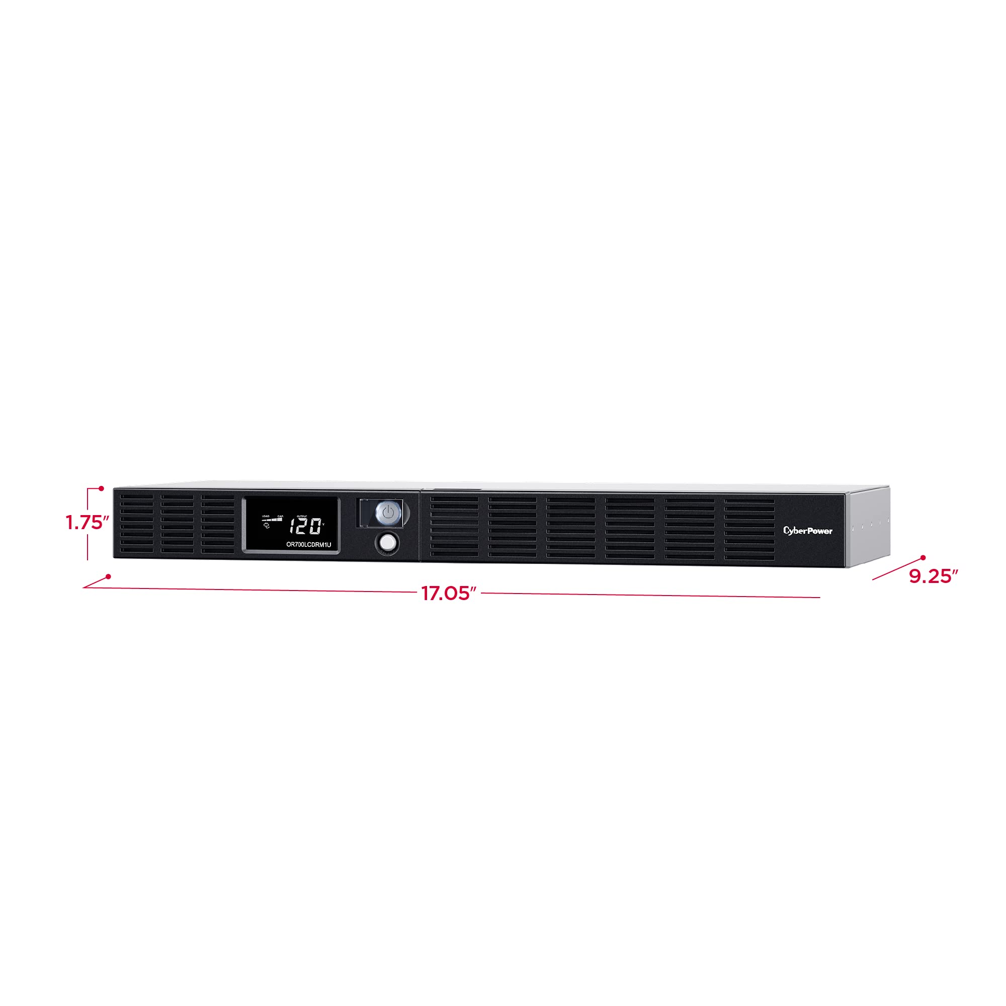 Foto 7 pulgar | Aplicación Inteligente Ups Cyberpower Or700lcdrm1u Lcd 700 Va/400 W 1u - Venta Internacional.