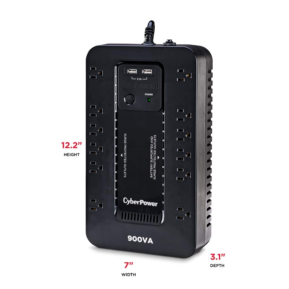 Foto 5 pulgar | Ups De Reserva Cyberpower St900u, 900 Va/500 W, 12 Salidas, Color Negro - Venta Internacional.