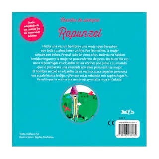 Foto 2 | Libro de Rapunzel Ballon Rústica
