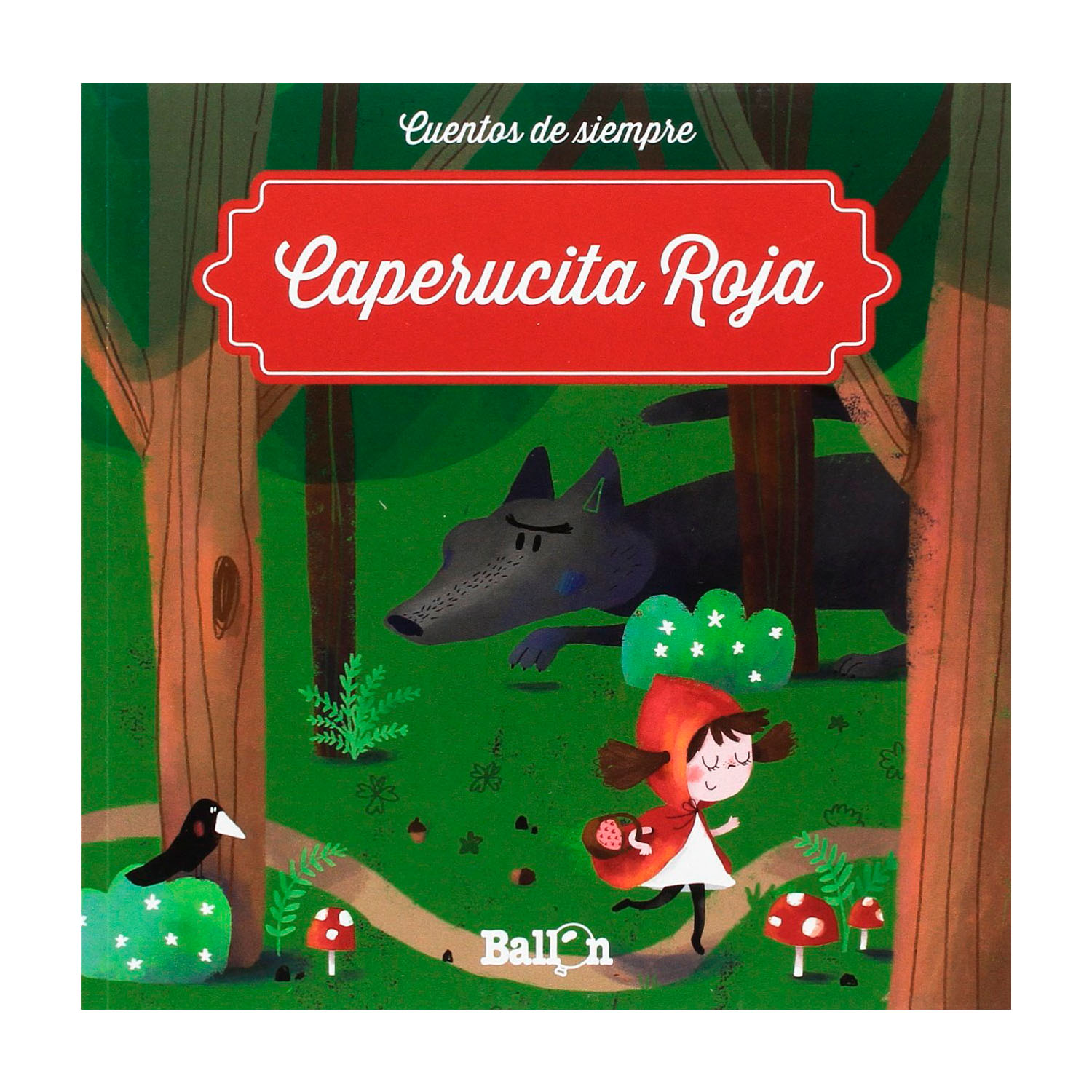 Foto 2 pulgar | Libro de Caperucita Roja Ballon Rústica