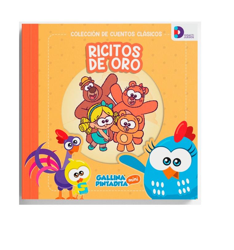 Foto 2 pulgar | Cuentos Clásicos Gallina Pintadita: Ricitos de Oro Didacti Juegos
