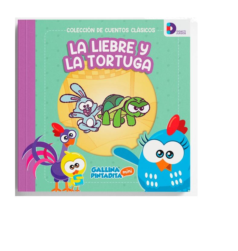 Cuentos Clasicos Gallina Pintadita: La Liebre y Tortuga Didacti Juegos