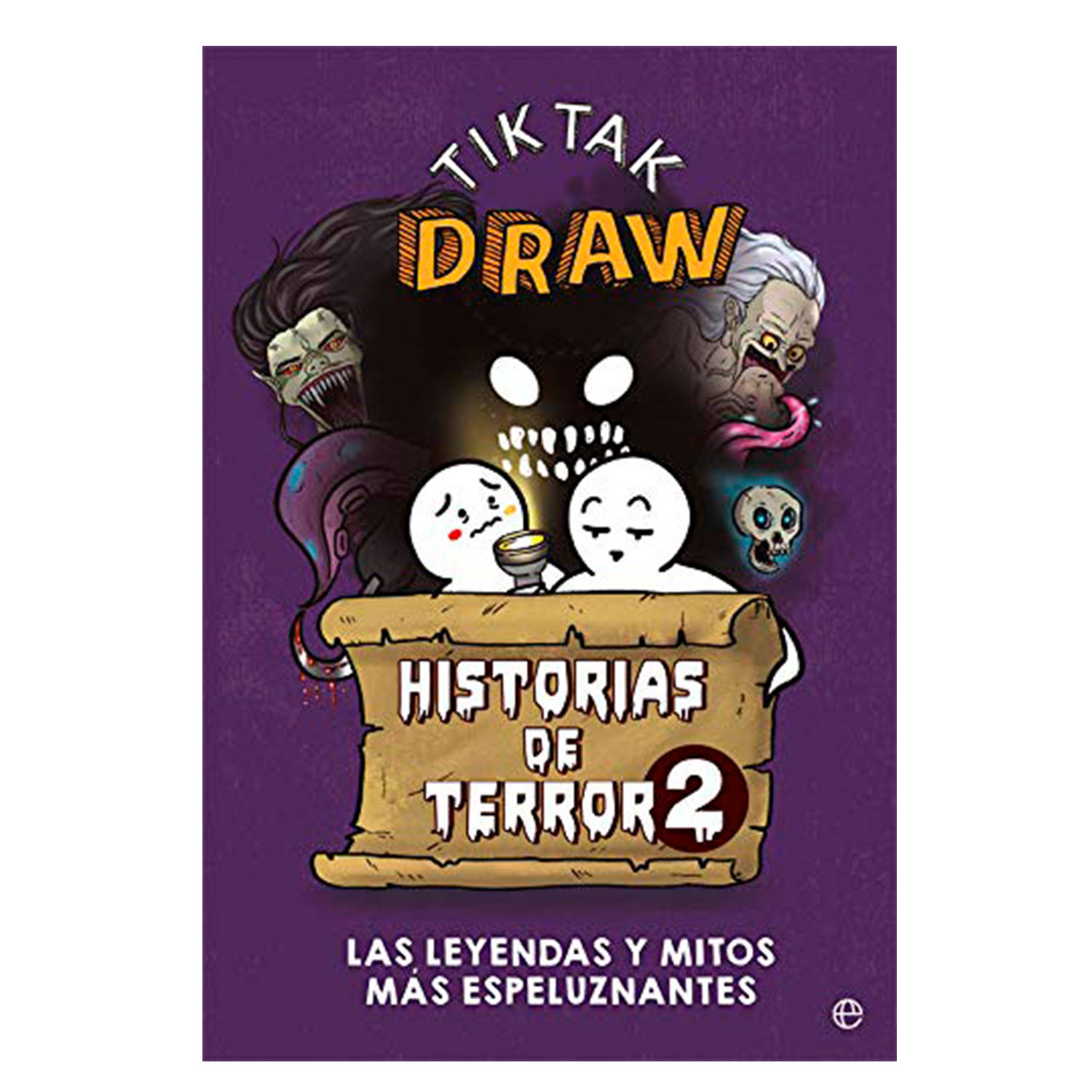Foto 2 pulgar | Historias De Terror 2 Las Leyendas Y Mitos Más Espeluznantes. La Esfera De Los Libros Pasta Dura Púrpura