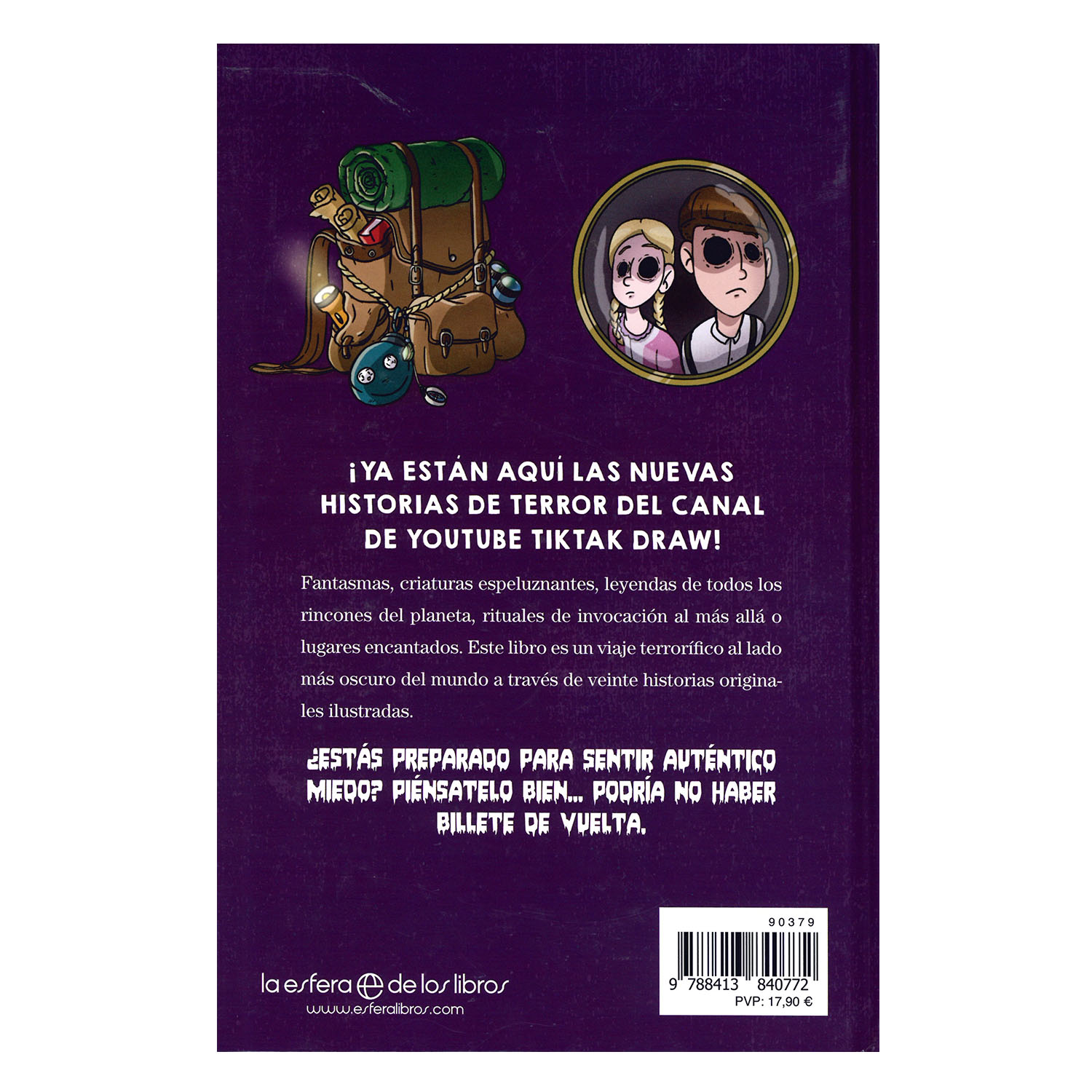 Foto 3 pulgar | Historias De Terror 2 Las Leyendas Y Mitos Más Espeluznantes. La Esfera De Los Libros Pasta Dura Púrpura