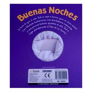 Foto 2 | Buenas Noches Libro Divo Pasta Dura Púrpura