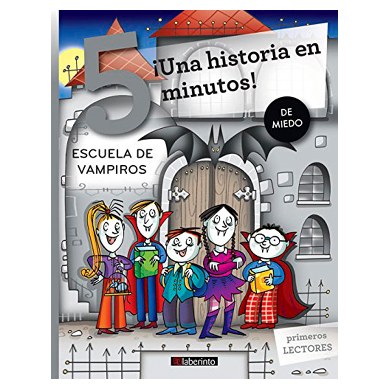 Foto 2 pulgar | ¡una Historia En 5 Minutos! Escuela De Vampiros Laberinto Rústica Gris