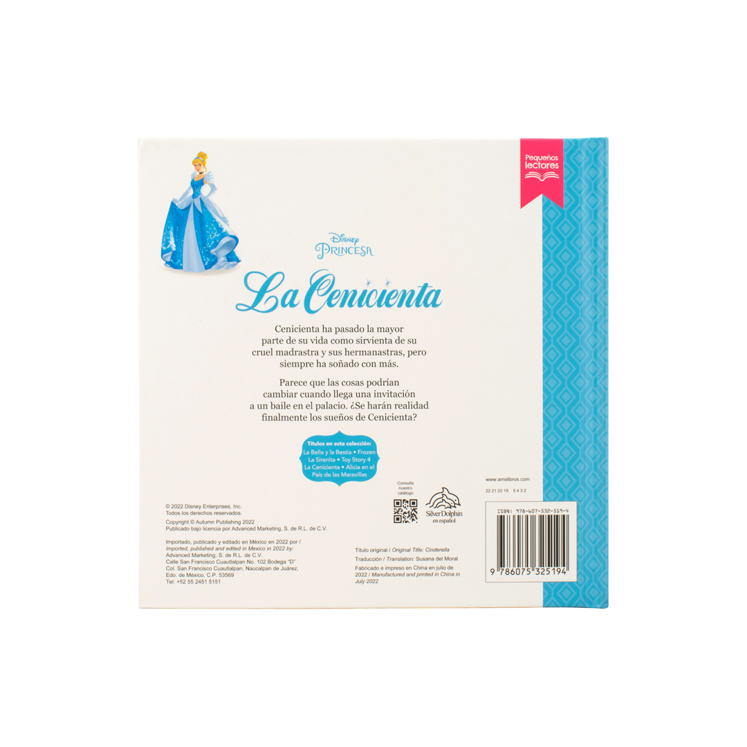 Foto 4 | Cuento Infantil Silver Dolphin Pequeños Lectores Disney: La Cenicienta