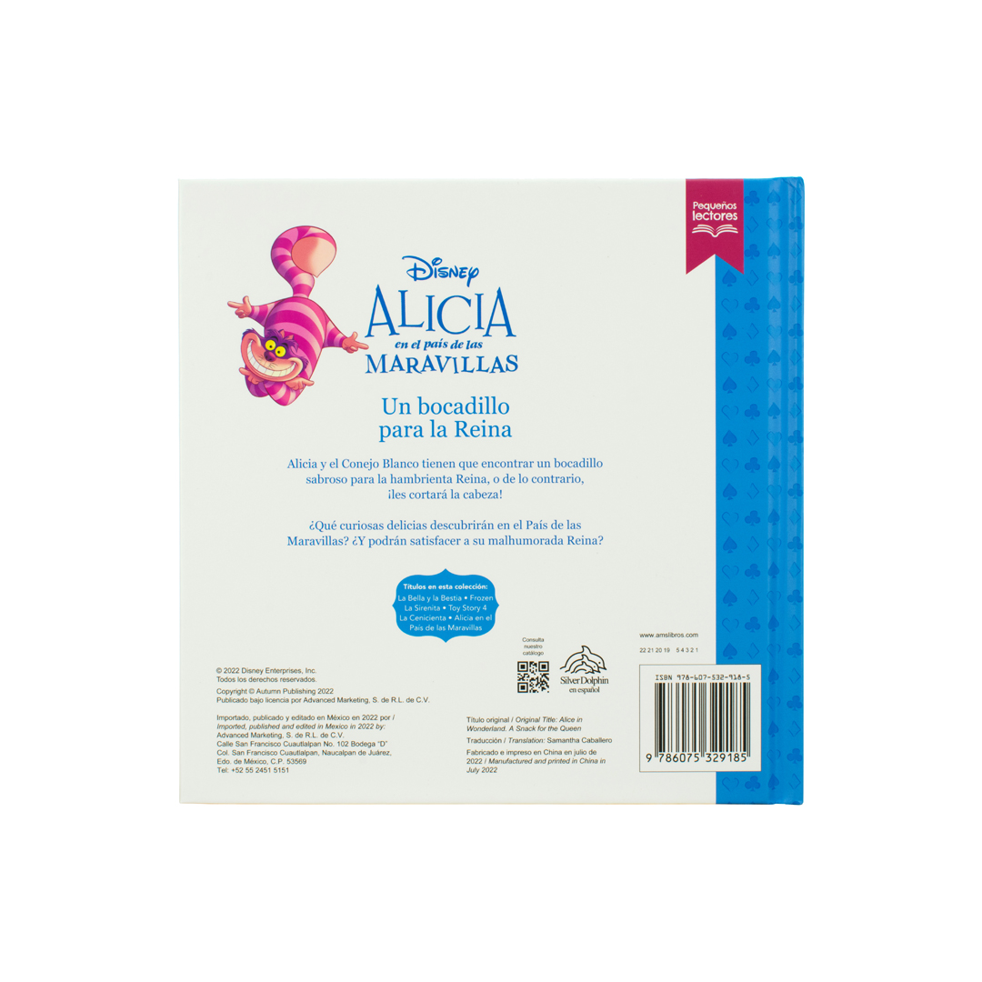 Foto 5 pulgar | Cuento Infantil Silver Dolphin Alicia en el País de las Maravillas