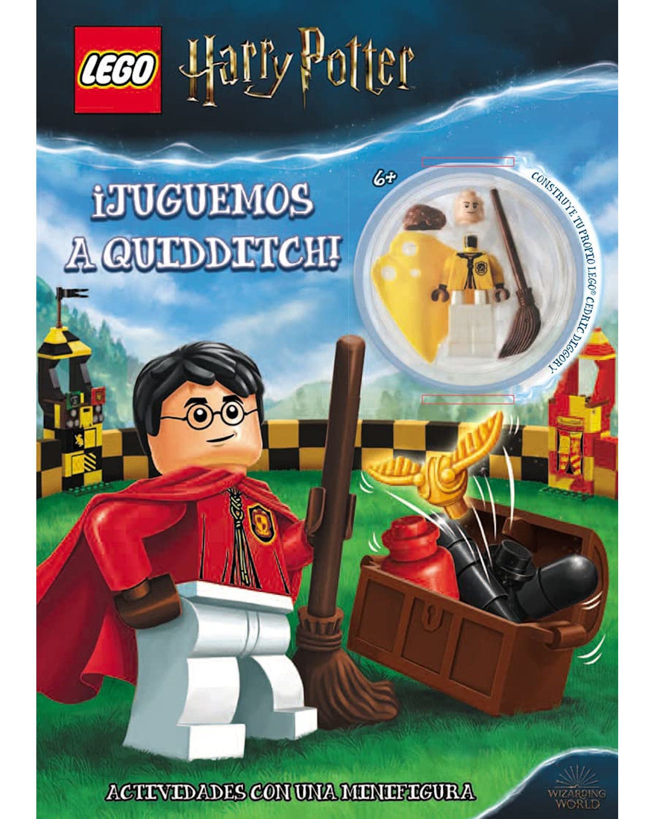 Libro Harry Potter Lego - Juguemos A Quidditch - Magazzini Salani - Aa.vv