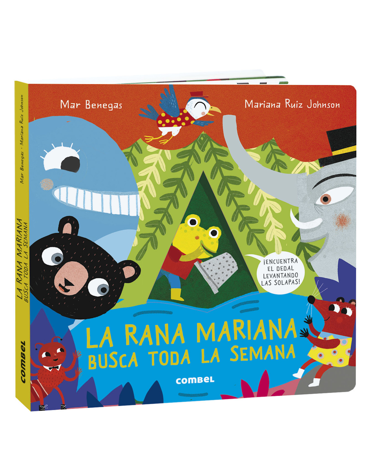 Libro La Rana Mariana Busca Toda La Semana - Combel - Benegas Mar