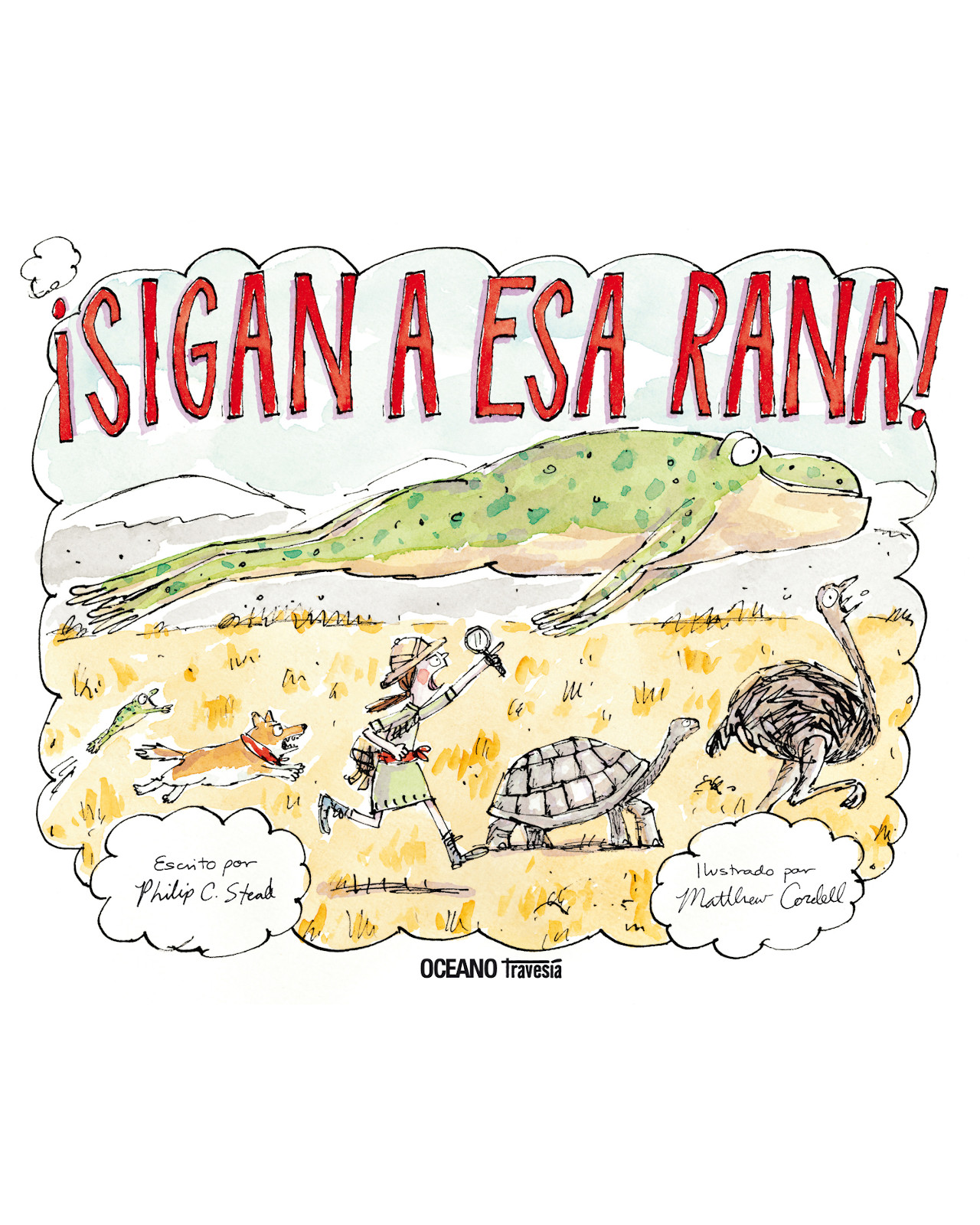 Foto 2 pulgar | Libro ¡Sigan A Esa Rana! - Océano Travesía - Stead Philip C.