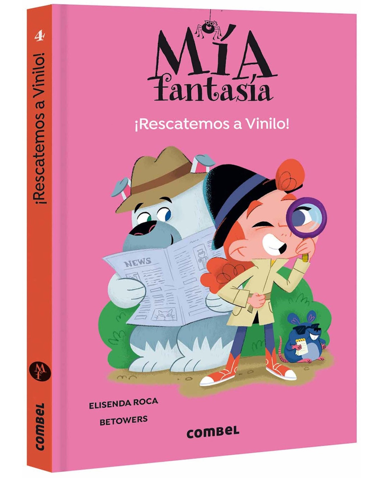 Foto 2 pulgar | Libro ¡Rescatemos a Vinilo! (Mía Fantasía 4) P Editorial Combel Autor Elisenda Roca