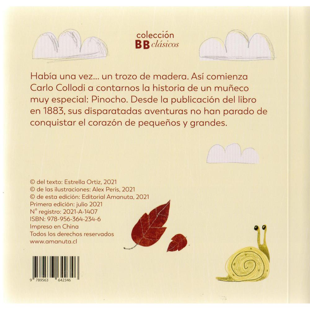 Foto 3 pulgar | Libro Pinocho