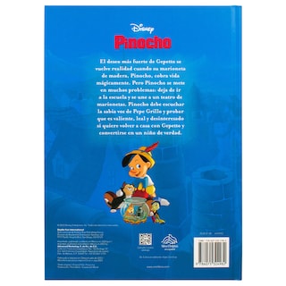 Foto 2 | Libro Pinocho Clásicos de Disney