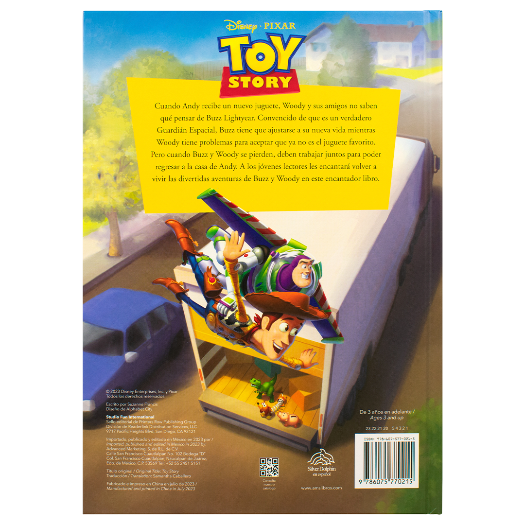 Foto 2 | Cuento Infantil: Clásicos de Disney Toy Story