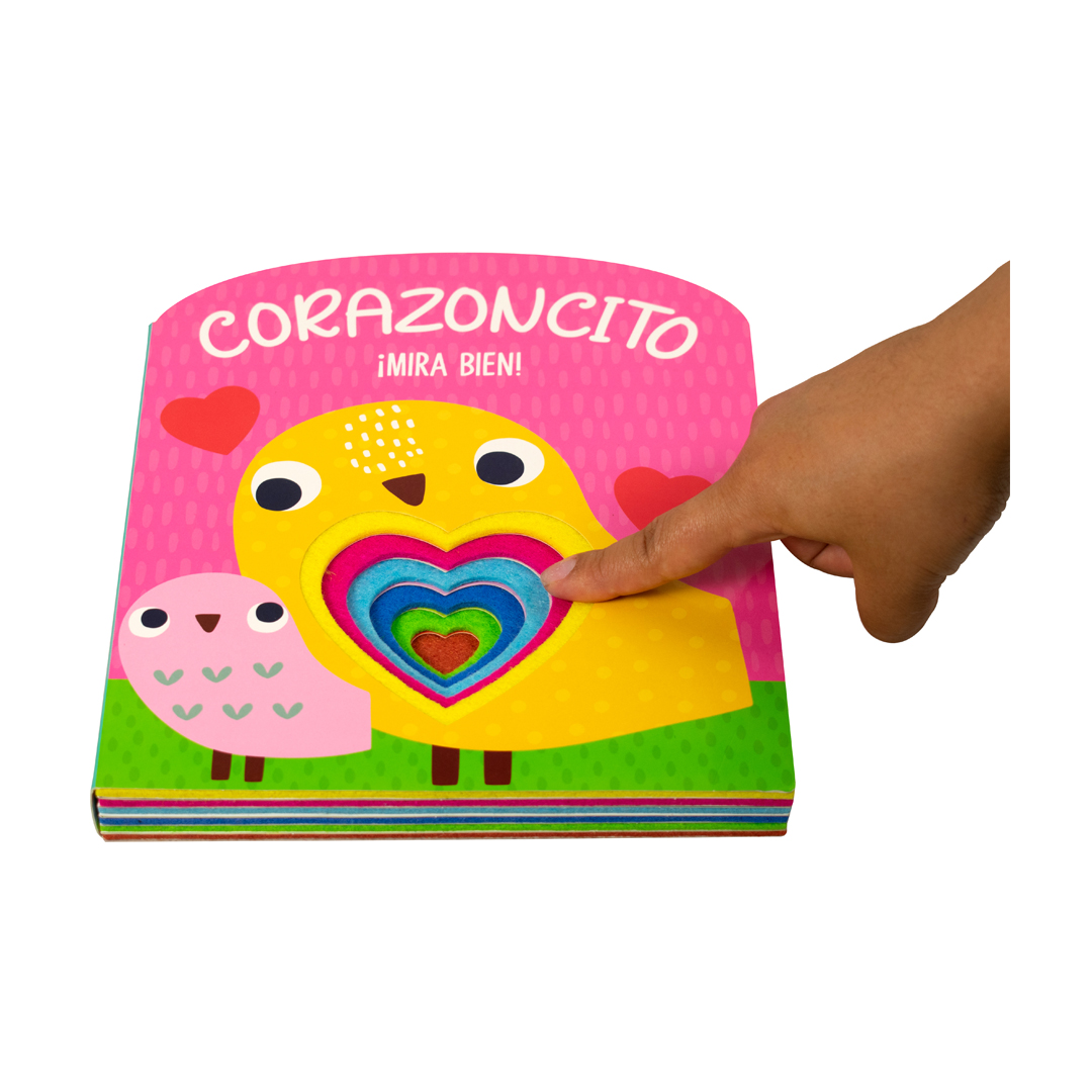 Foto 5 pulgar | Libro Infantil: ¡Mira Bien! Corazoncito