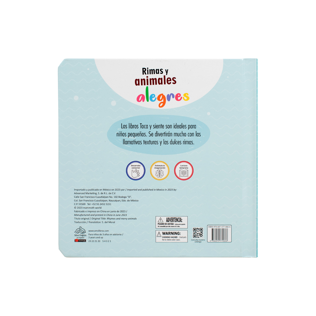 Foto 5 pulgar | Libro Infantil: Rimas y Animales Alegres