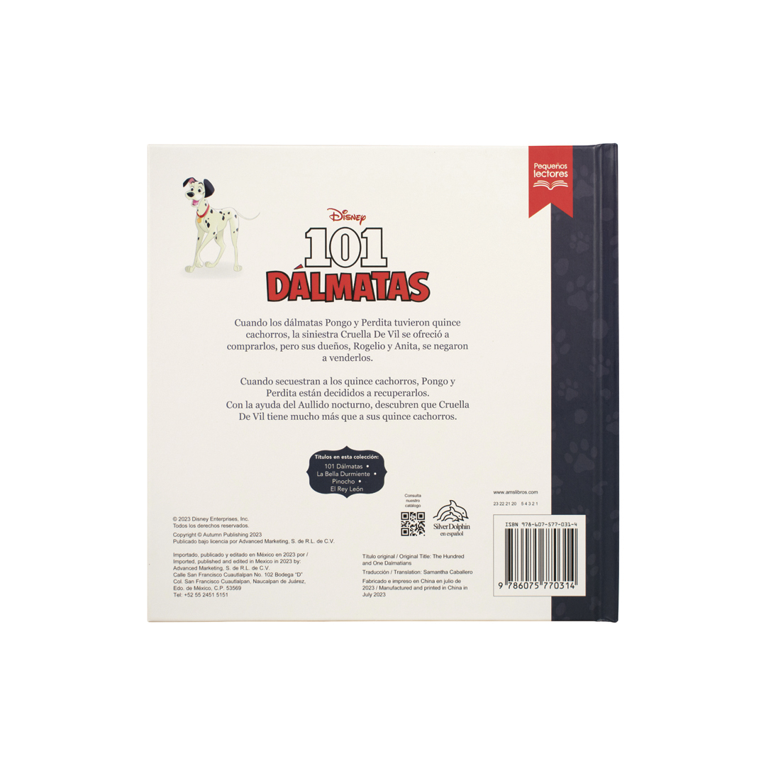 Foto 4 | Cuento Infantil: Pequeños Lectores: Disney 101 Dalmatas