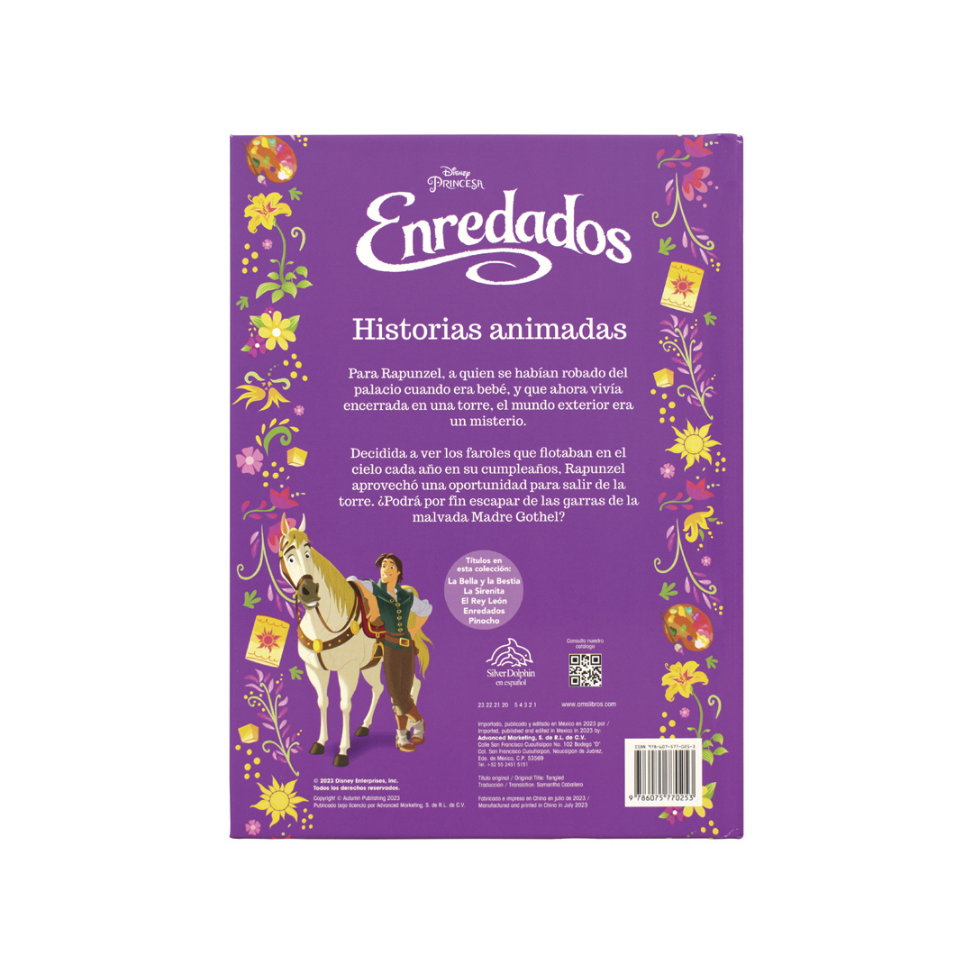 Foto 5 pulgar | Cuento Infantil Historias Animadas Disney: Enredados