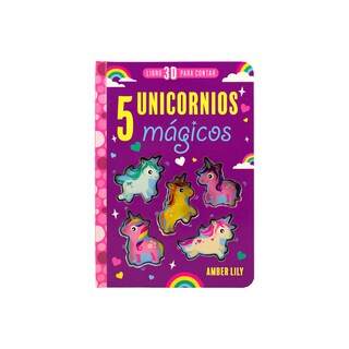Foto 3 | Libro Infantil 3d para Contar: 5 Unicornios Mágicos