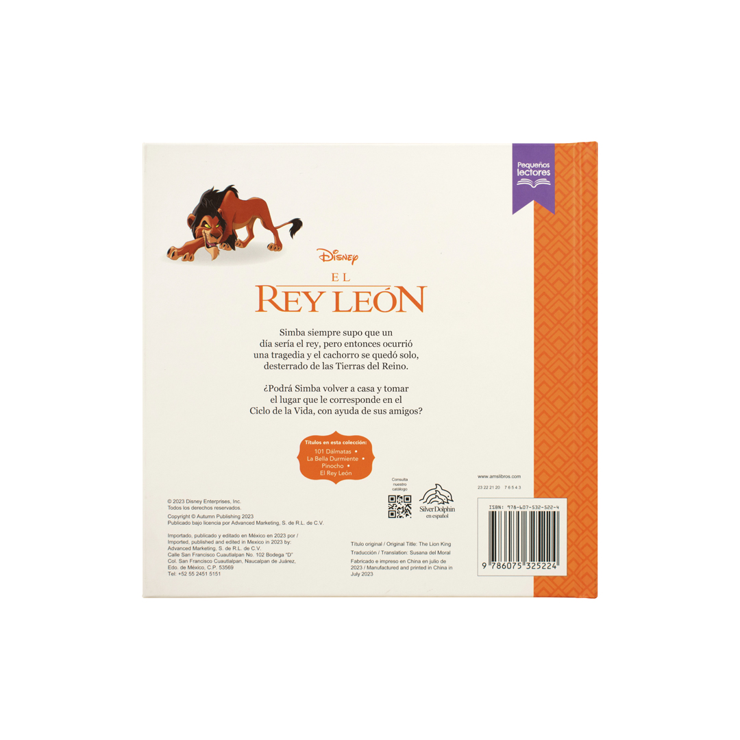 Foto 5 pulgar | Cuento Infantil: Pequeños Lectores: Disney El Rey León