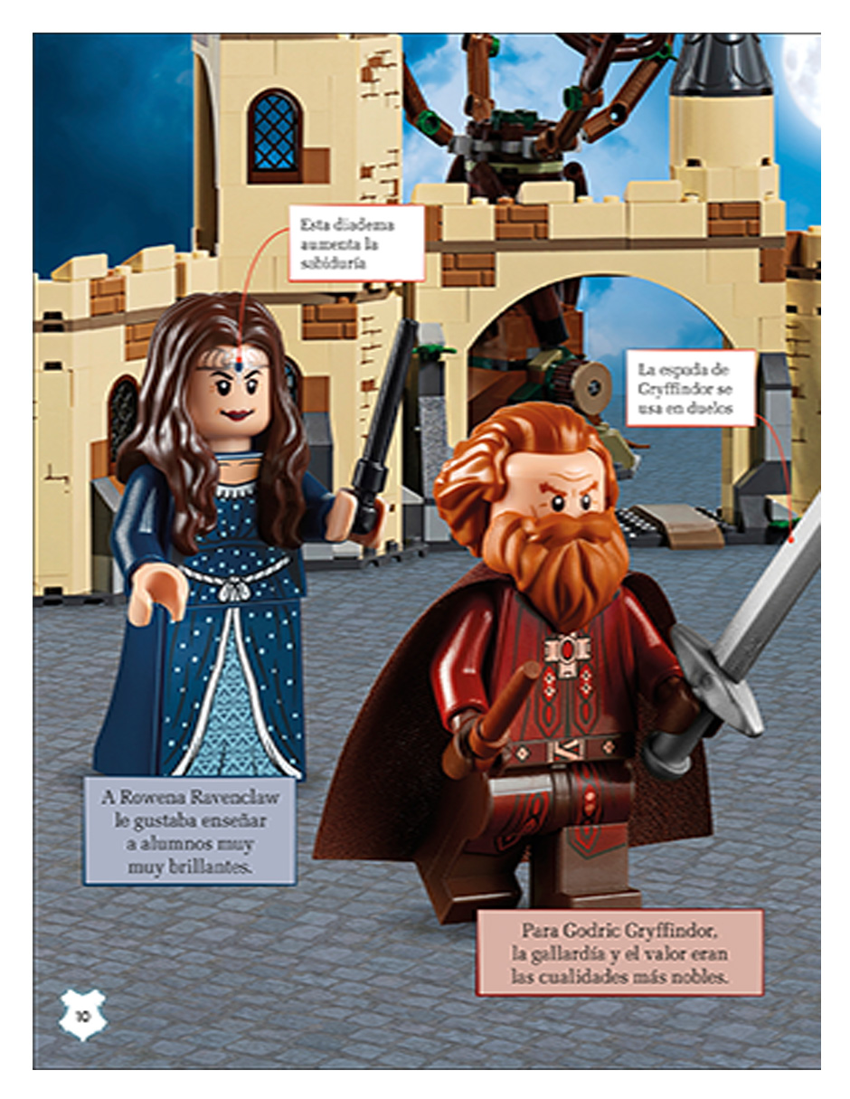 Foto 4 pulgar | Libro Lego Harry Potter La Guía Mágica De Las Casas De Hogwarts Editorial D.k