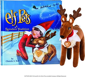 Foto 2 | Elf Pets : A Reindeer Tradition Español (libro Y Mascota)