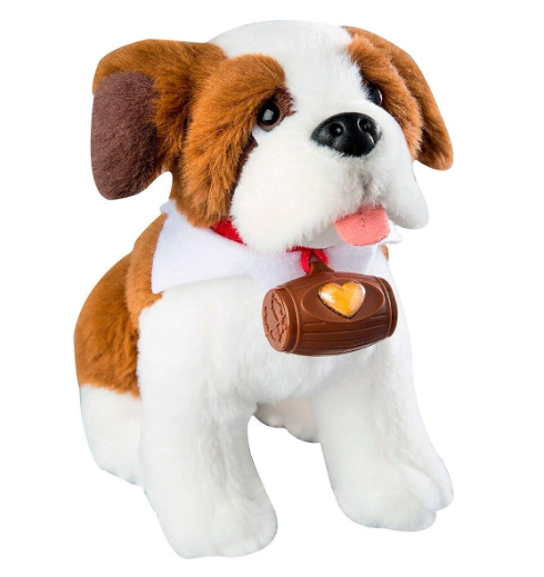 Foto 4 | Elf Pets : San Bernardo Tradition  (Libro en Español Y Mascota color café/blanco)
