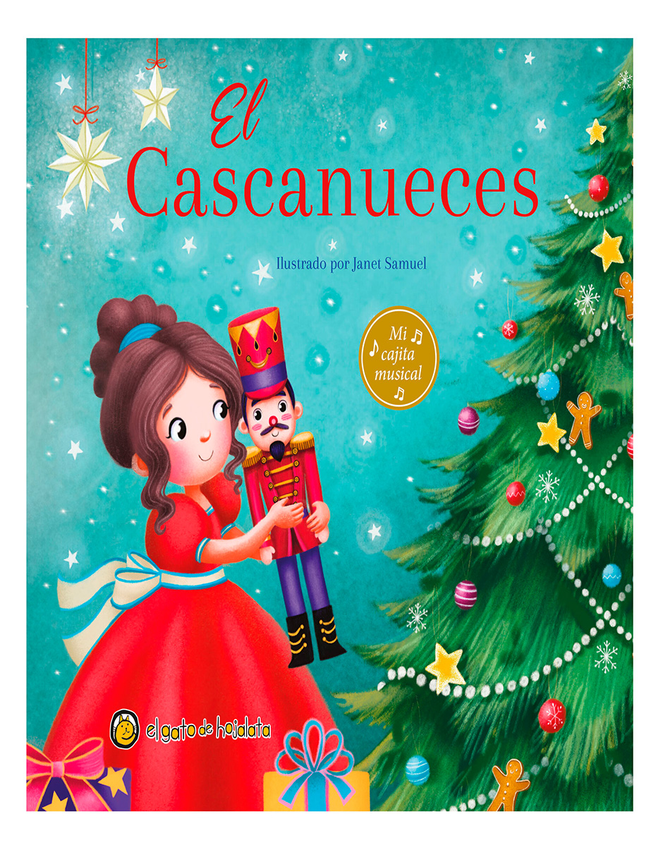Libro El Cascanueces Cajita Musical Editorial Guadal Ilustrado Por  Janet Samuel