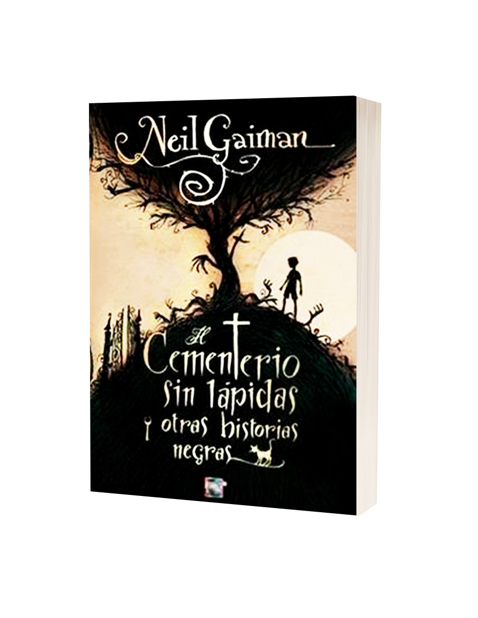 Foto 2 | Libro El Cementerio Sin Lápidas Y Otras Historias Negras  Editorial  Roca Autor Neil Gaiman