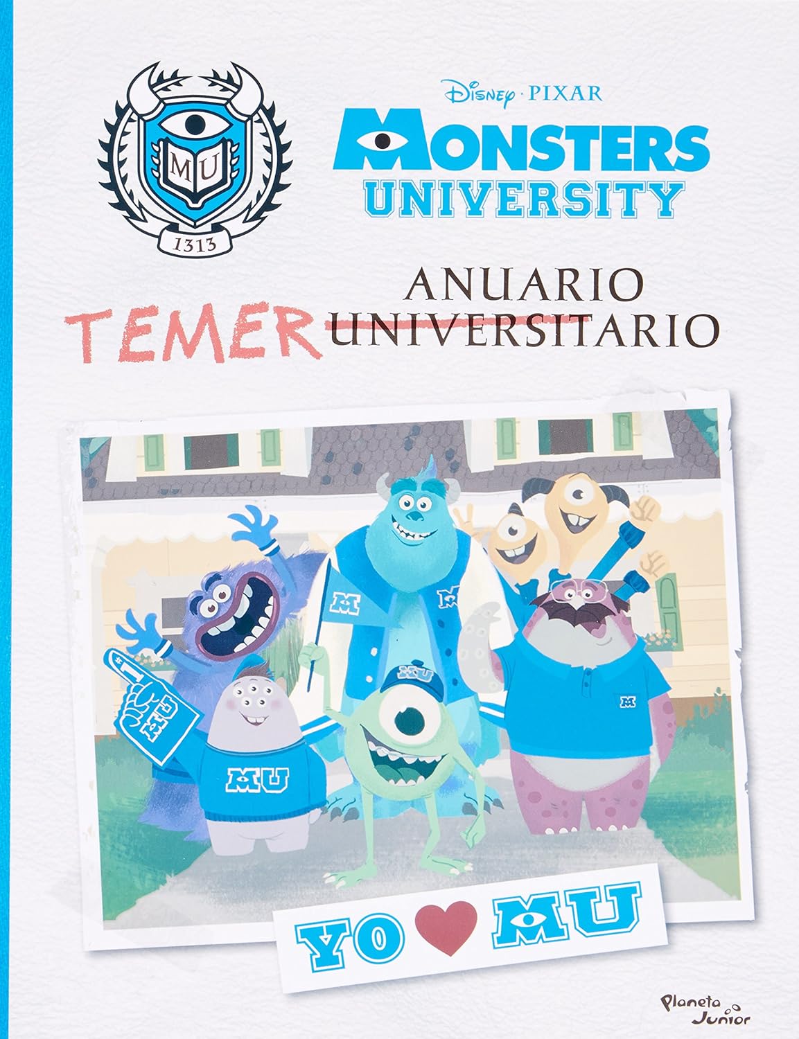 Libro Monsters University Anuario Temerario