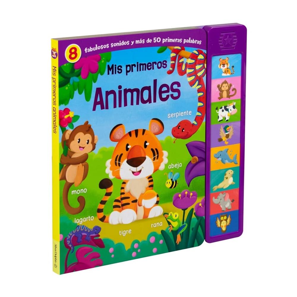 Libro Infantil Con Sonidos: Mis Primeros Animales