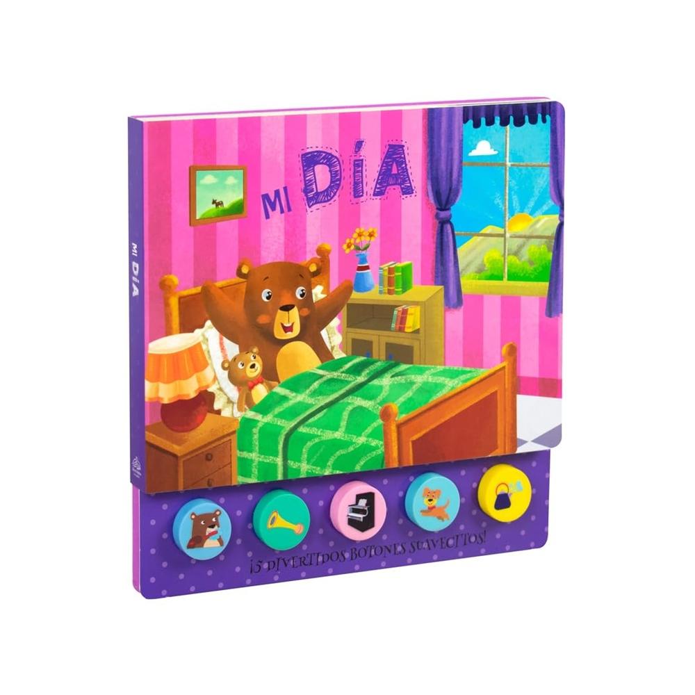 Libro Infantil Con Botones Suavecitos: Mi Día