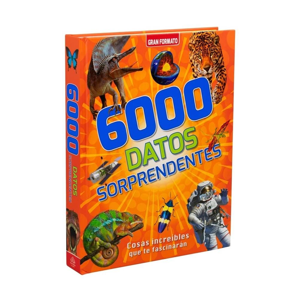 Libro Infantil Con 6000 Datos Sorprendentes $599