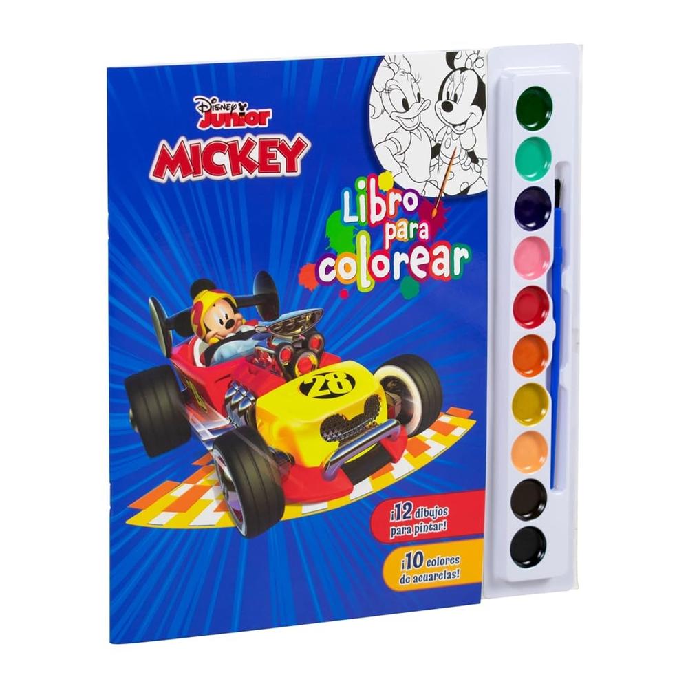 Foto 2 pulgar | Disney: Mickey (libro Para Colorear)