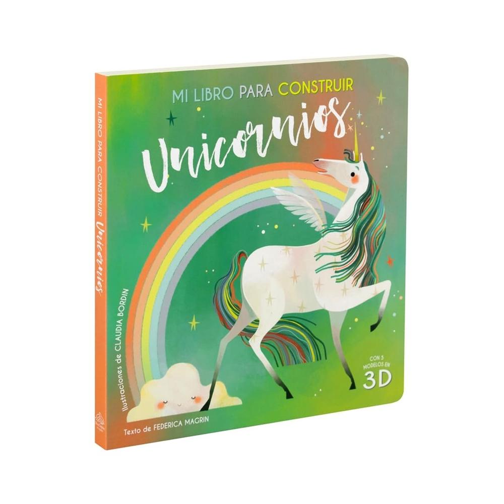 Libro Con Piezas Para Armar: Mi Libro Para Construir: Unicornios