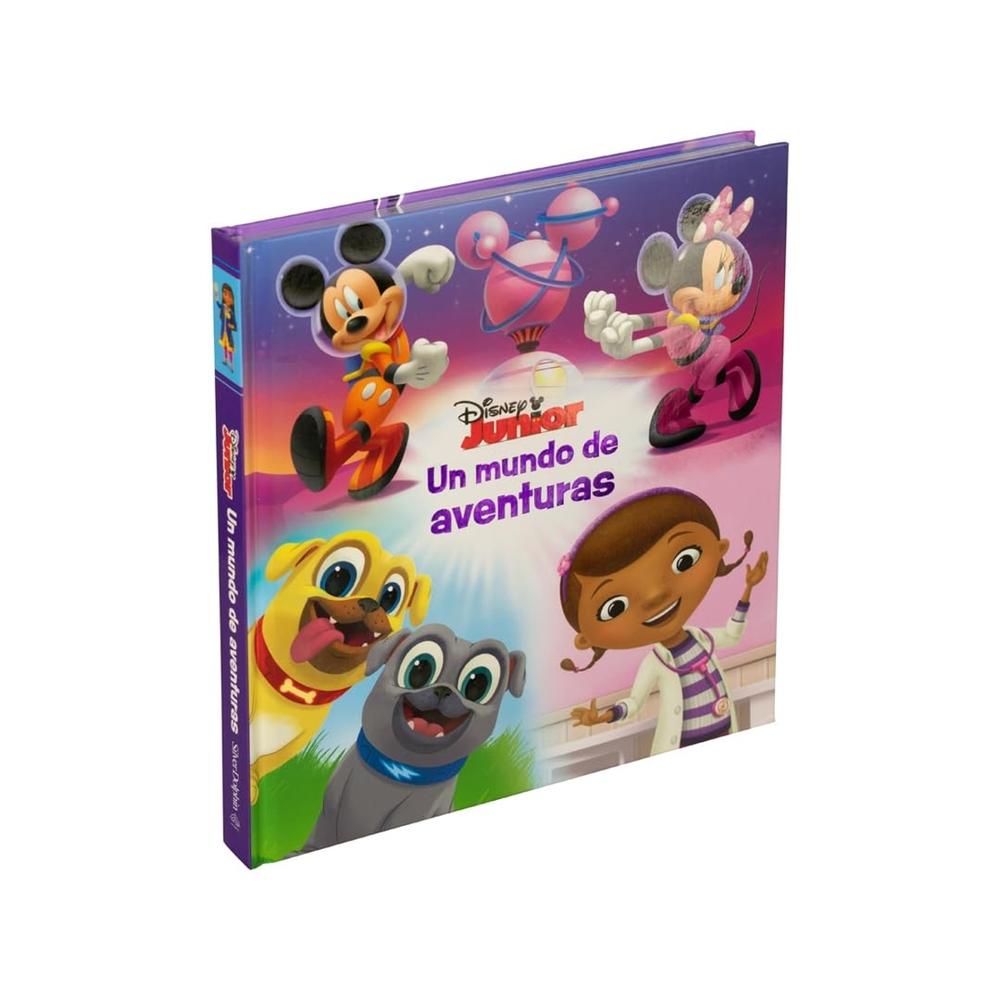 Foto 2 pulgar | Libro Infantil: Tesoro De Cuentos Disney Junior Un Mundo De Aventuras