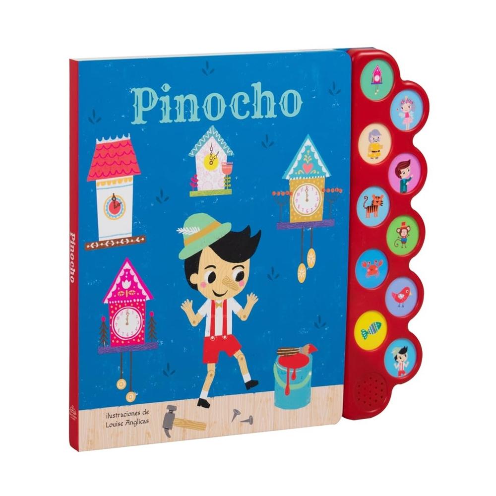 Foto 2 pulgar | Pinocho (libro Infantil Con 10 Sonidos)