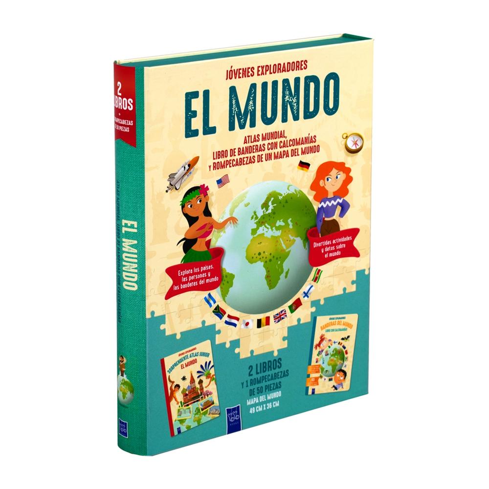 Libro Infantil: Jóvenes Exploradores: El Mundo