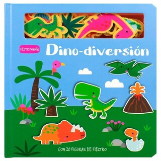Foto 1 | Fieltromanía: Dino-diversión (libro Infantil)