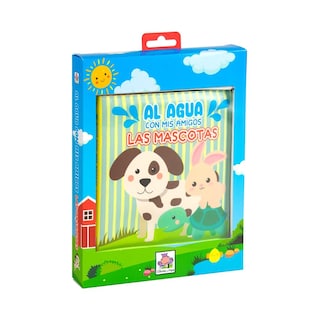 Foto 1 | Libro Infantil Para La Hora Del Baño: Al Agua Con Mis Amigos: Mascotas