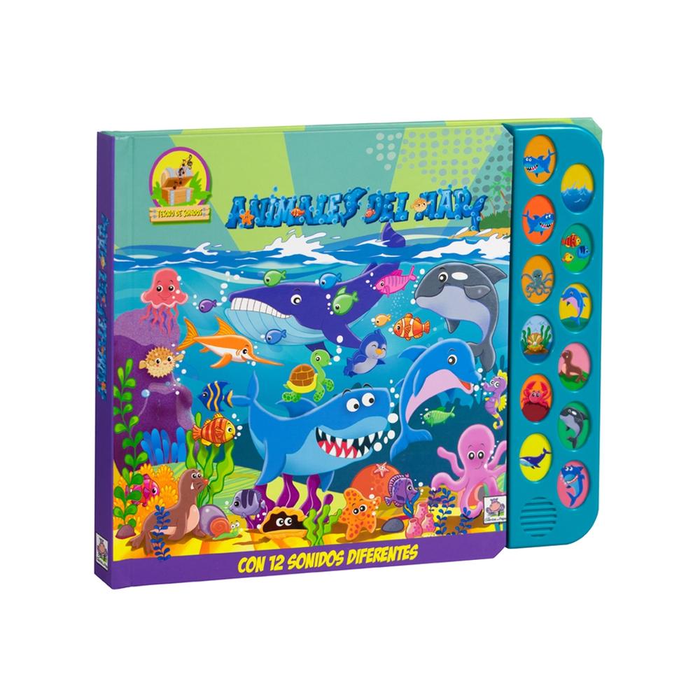 Foto 2 pulgar | Libro Infantil Tesoro De Sonidos: El Mar