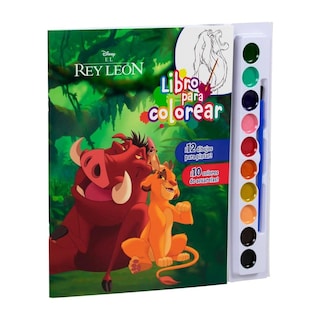 Foto 1 | Disney: El Rey León (libro Para Colorear)